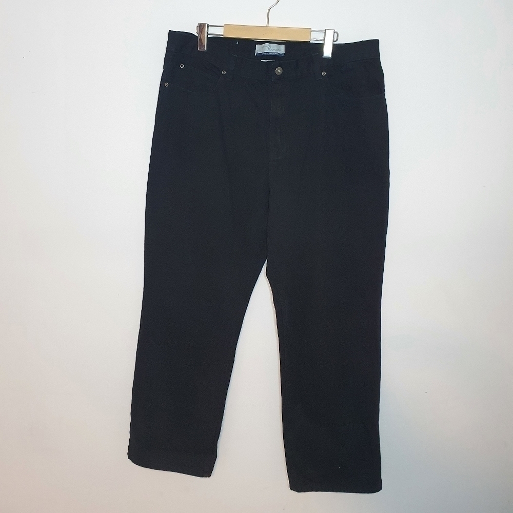 Penmans Classic Fit Black Jeans Size 18
